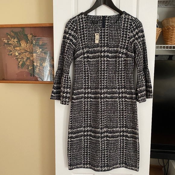 Talbots Black and White Dress - Picture 1 of 8